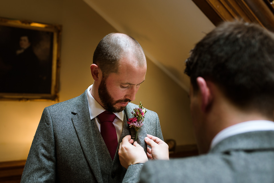 groom's preparations