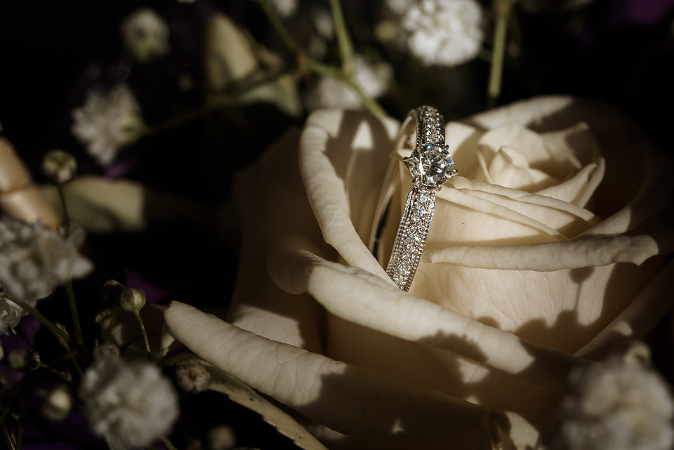 Engagement ring 'I do' photography