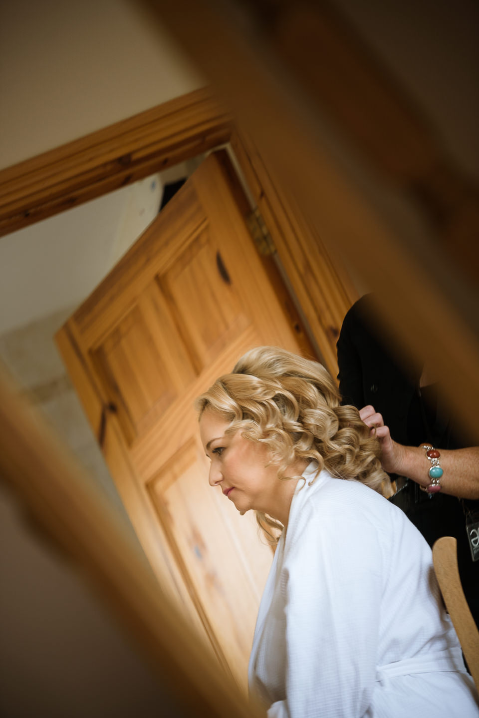 Bride's preparations