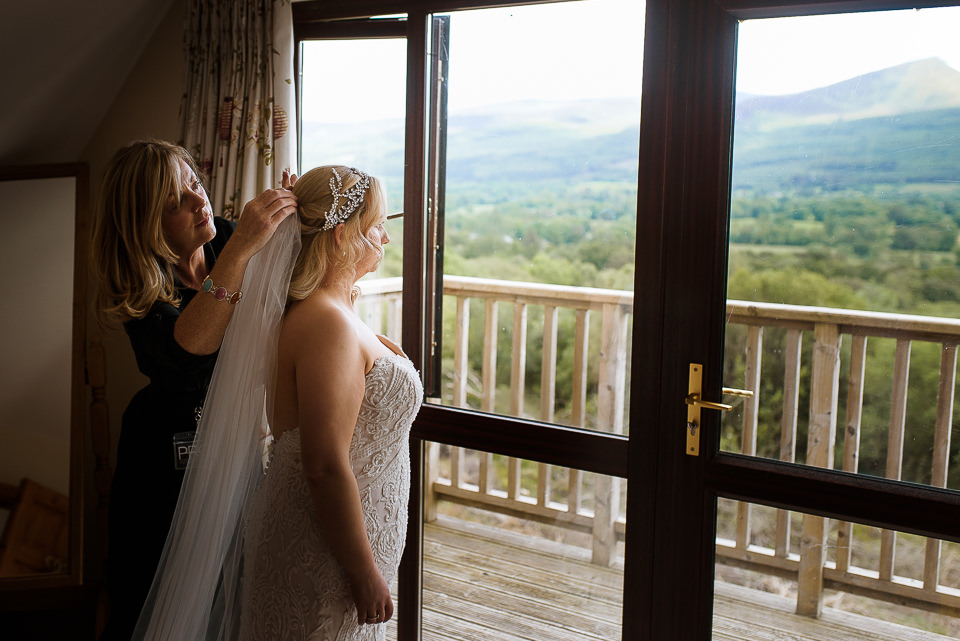 Bride's preparations