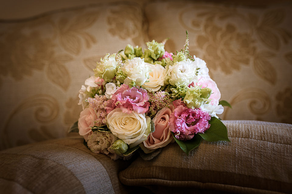 Bridal flower bouquet