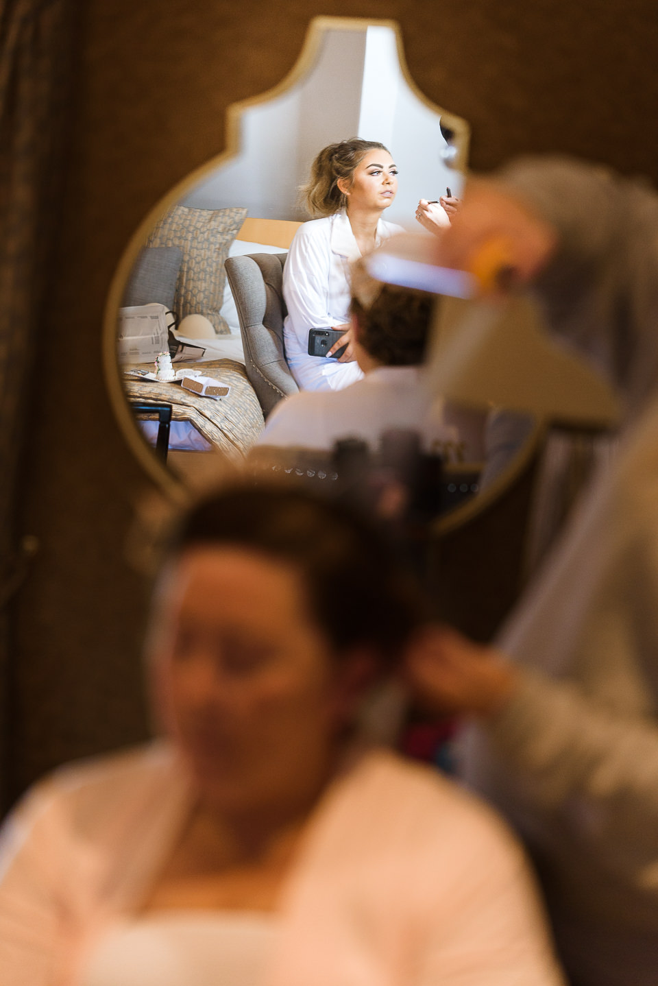 Bride's preparations