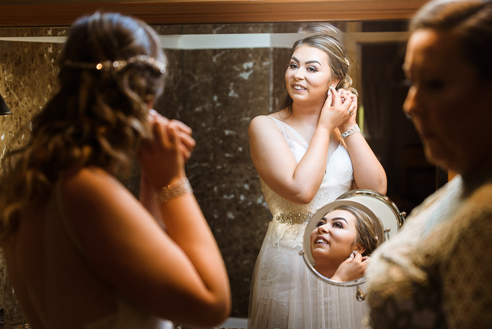 Bride's preparations